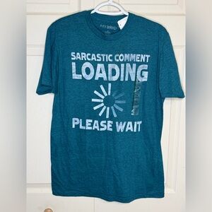 Sold* Hybrid men’s medium Teal Graphic Tee